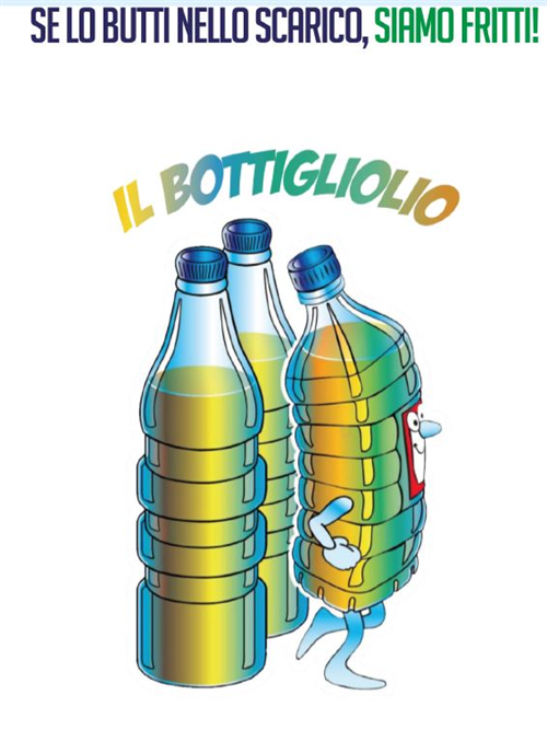 #Oliocolbenechetivoglio#  - Progetto per la raccolta dell'olio vegetale (da cucina) esausto prodotto dalle famiglie, promosso dal Consorzio Area Vasta Medio Novarese in collaborazione con Due Maich Servizi.