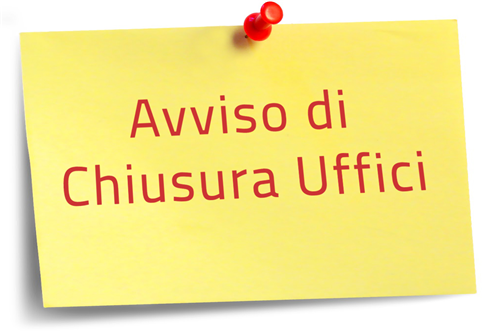 24 giugno 2026 - Chiusura Uffici Comunali