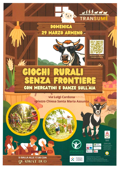 Giochi Rurali Senza Frontiere - TRANSUME'